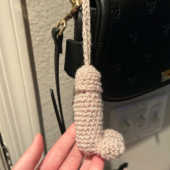 Crocheted Keychain Accessory - Picture 4 of 5